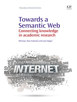 cover image of Towards a Semantic Web